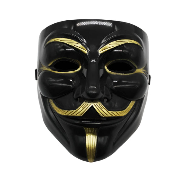 Black V For Vendetta Mask