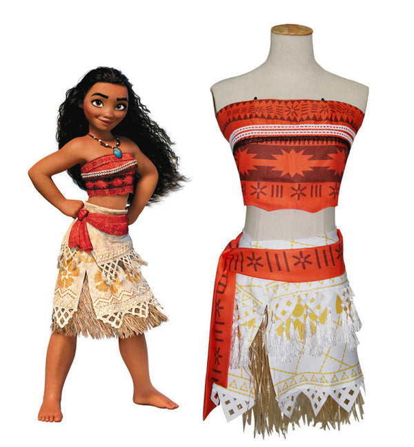 Kids Polynesian princess ocean voyager costume — product image