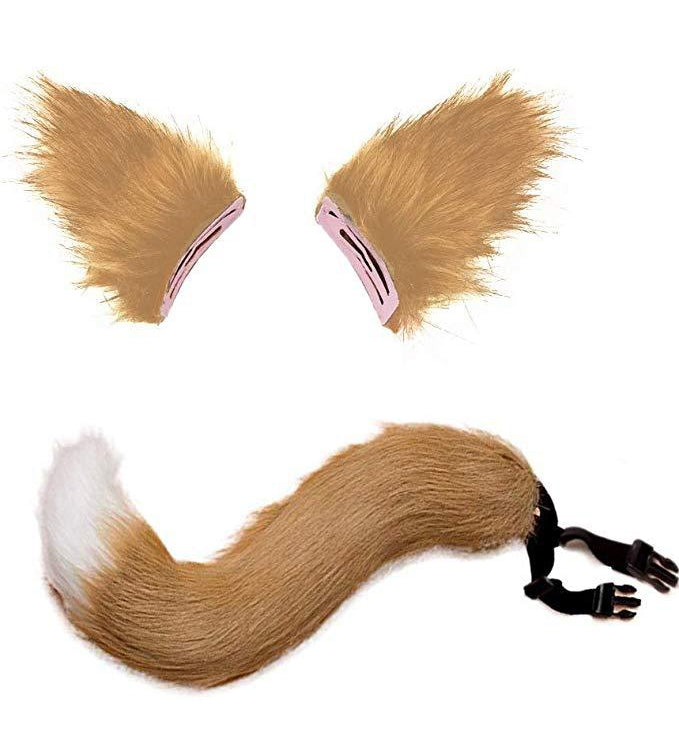 Fox Wolf Tails and Ears Costume Accessory