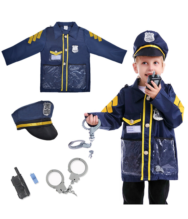 Kids Police Force Costume