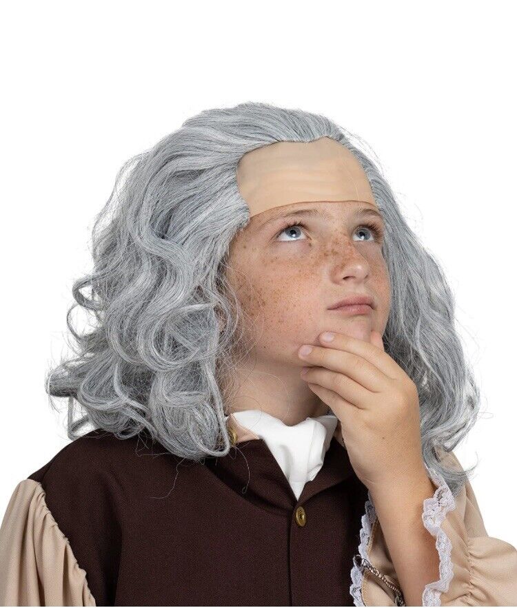 Boys Benjamin Franklin Wig