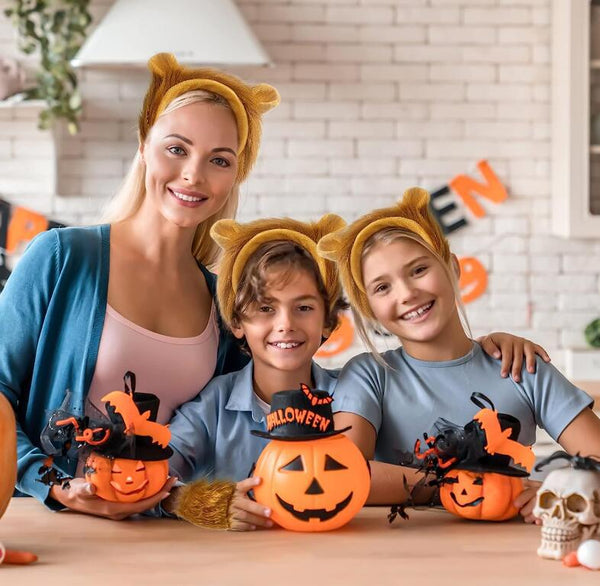 Kids Adults Lion Gloves Tail Headband Animal Set