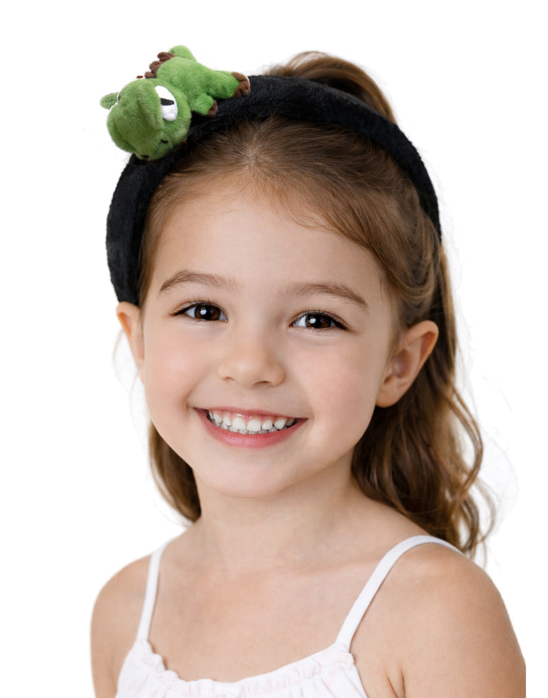 Kids Dinosaur Headband - Plush T-Rex Costume Accessory