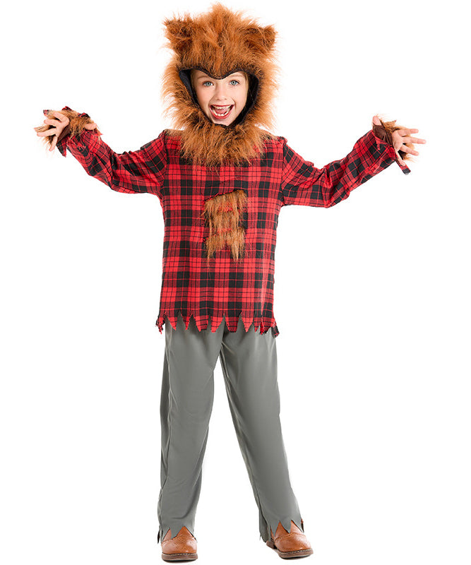 Werewolf Brown Wolf Boys Costume