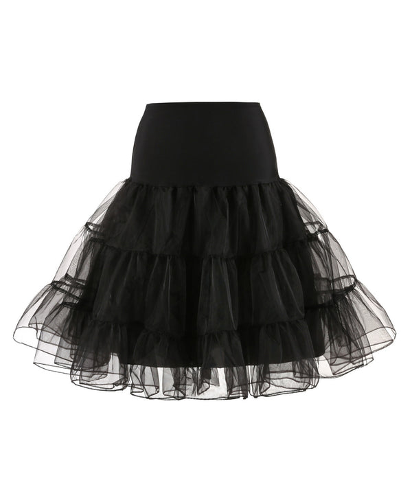 Black Tutu Petticoat Three Layers