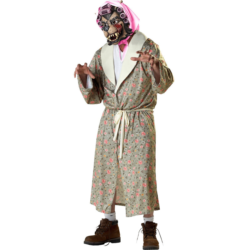 Grandma Big Bad Wolf Granny Red Riding Hood Story Book Week Men Costume