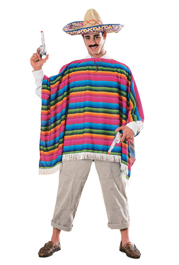 Adult Spanish Mexican Serape Costume