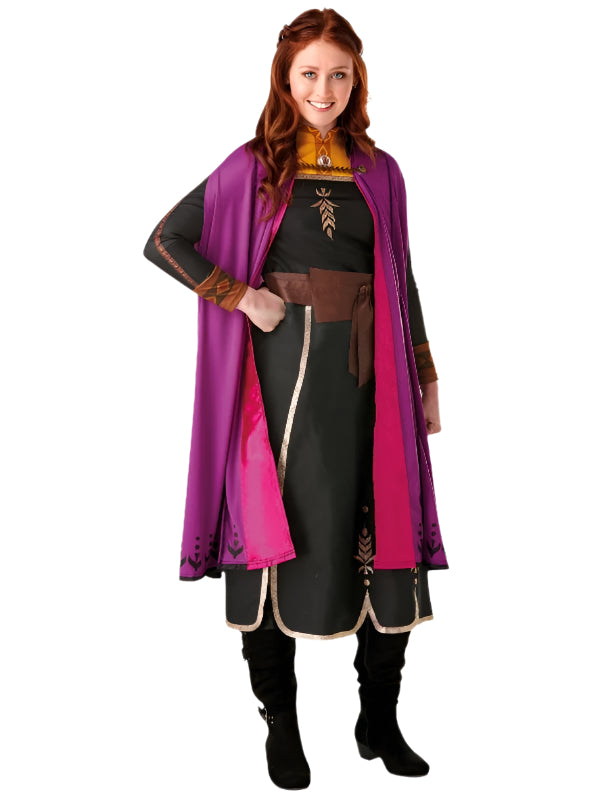 Frozen 2 Ladies Snow Adult Anna Frozen Princess Dress Costume