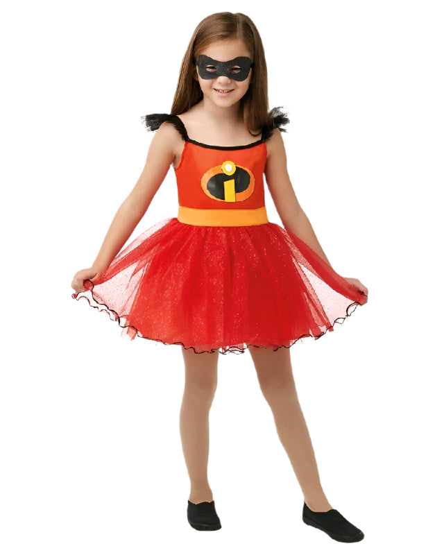Kids Incredibles 2 Character Costume Hero Kids Tutu Mask Disney Superhero