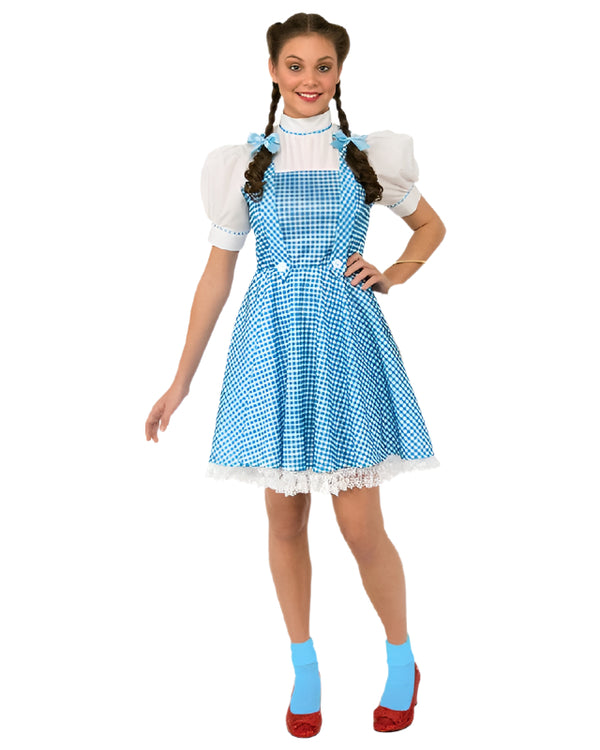 Storybook The Wizard of Oz Dorothy Adult Ladies Book Week Dress Costume