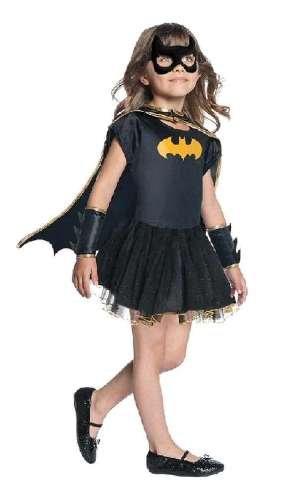 Girls Batgirl Tutu Dress Child Costume
