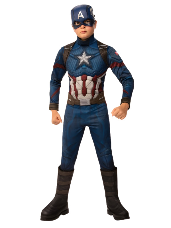 Captain America Deluxe Costume for Kids