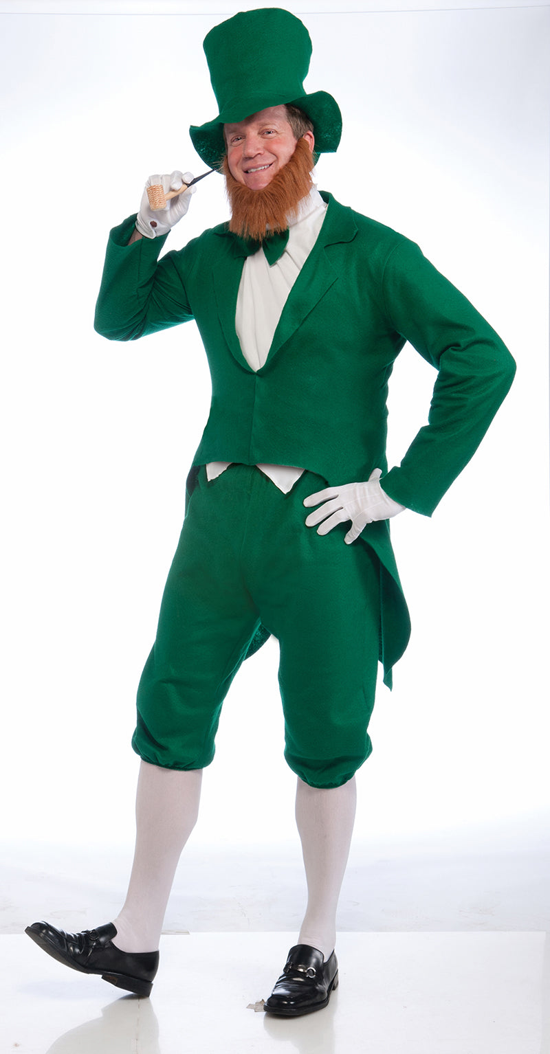 Mens Gents Green St Patricks Day Irish Costume Leprechaun Hat
