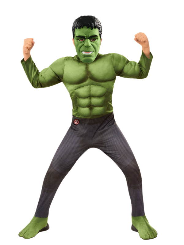 HULK DELUXE COSTUME, CHILD
