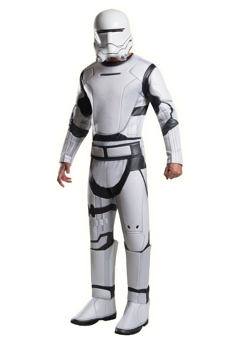 Star Wars Force Awakens Adults Deluxe Flametrooper Fancy Dress Costume