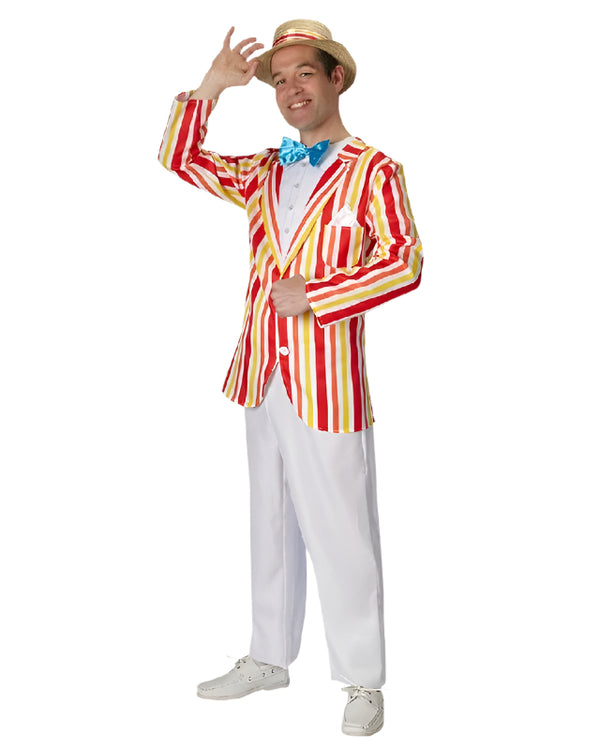 Mens Disney Mary Poppins Bert Holiday Fairytale Costume Jolly Gentleman Victorian