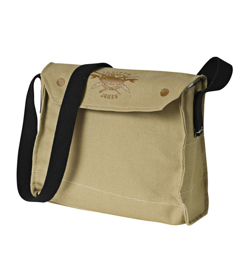 Licensed Indiana Jones Khaki Satchel Bag Purse Child Boys