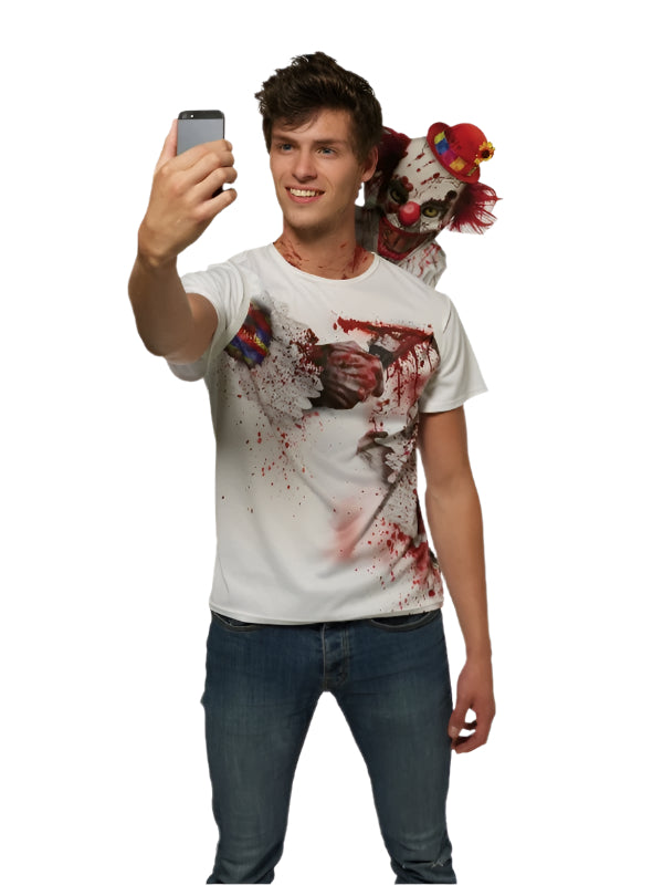 Clown Selfie Shocker Adult Costume
