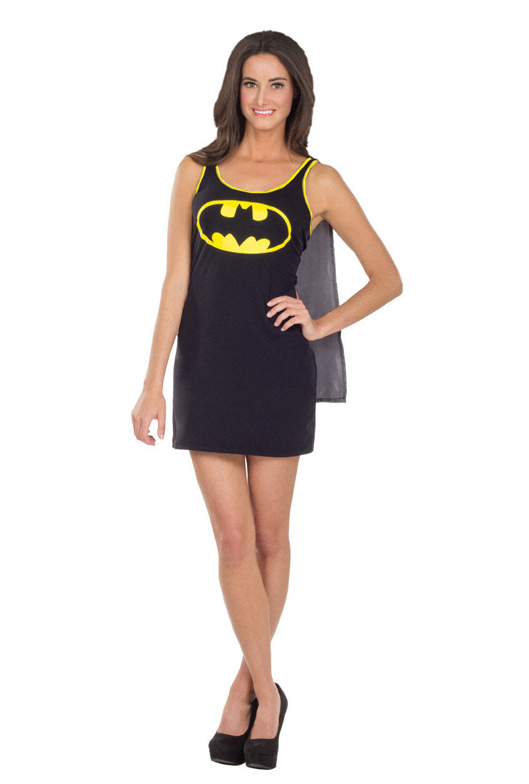 Gotham Batgirl Tank Ladies Fancy Dress Costume