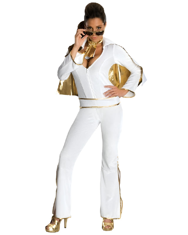 Ladies Secret Wishes Elvis Presley 50s 1950s Rock & Roll Star Dress Up Costume