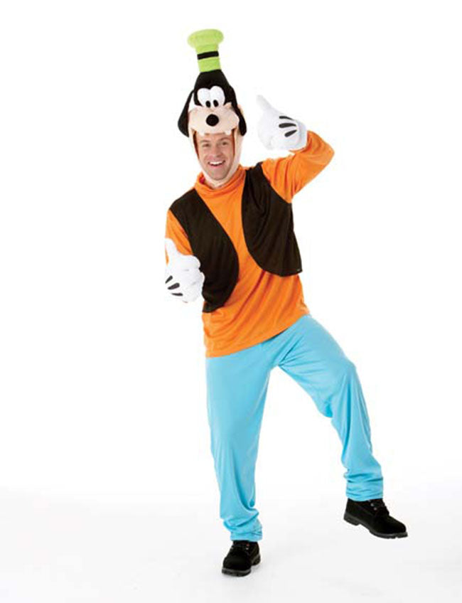 Disney Goofy Mens Fancy Dress Up Party Halloween Adult Costume