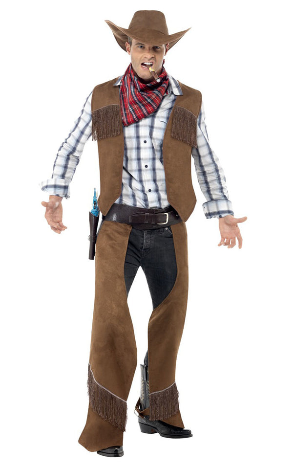 Mens Fringe Cowboy Costume