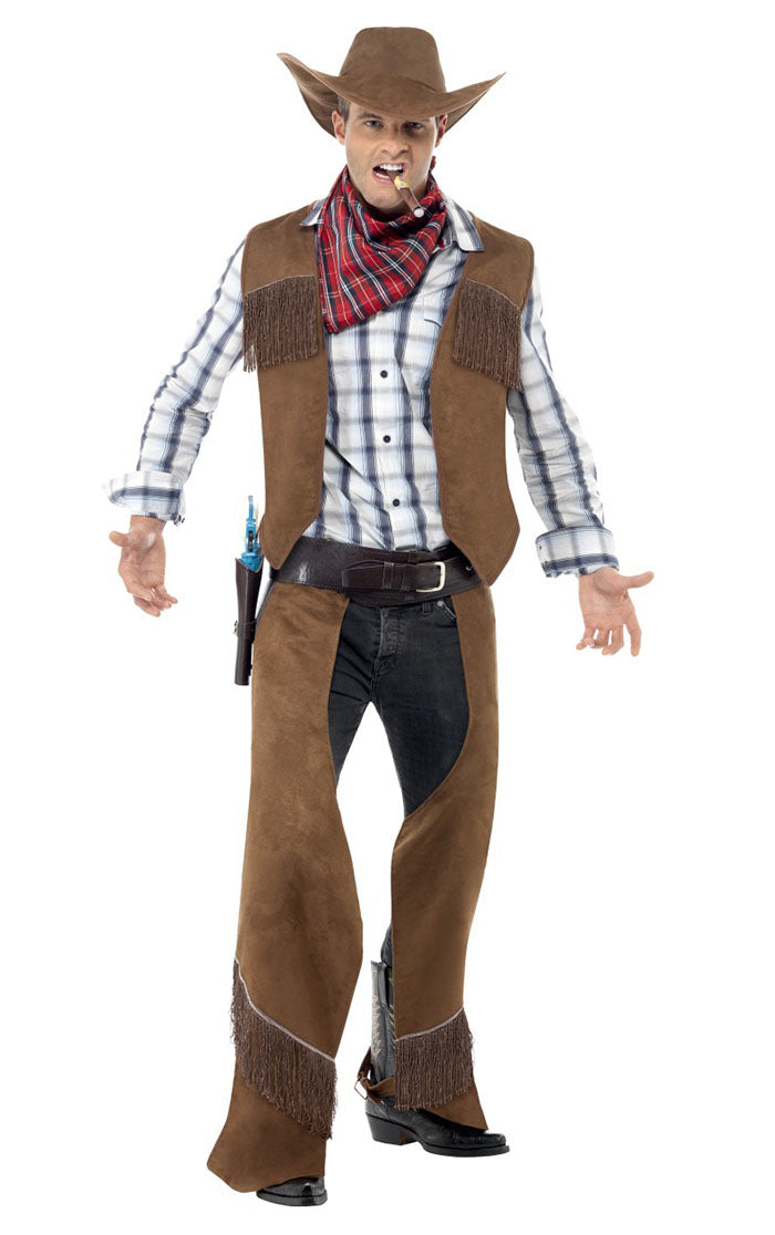 Mens Fringe Cowboy Costume