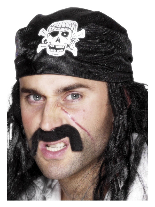 Black Pirate Bandanna