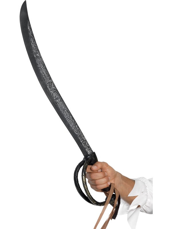 Caribbean Buccaneer Pirate Sword 70cm Medieval Aged Effect Weapon