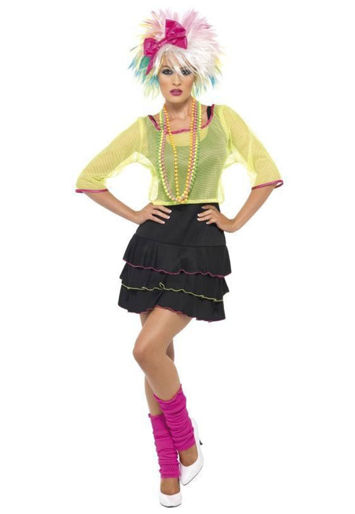 Ladies 80s Pop Tart Disco Costume