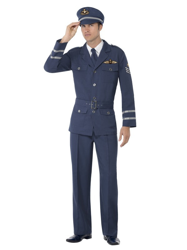 Mens High FlyerWW2 Air Force Captain Costume
