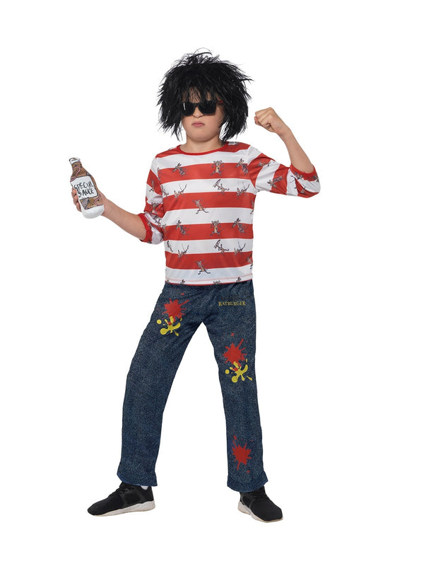 Kids David Walliams Ratburger Costume