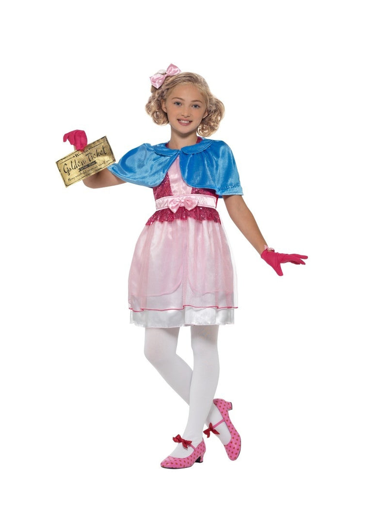 Kids Roald Dahl Veruca Salt Girls Costume Charlie Chocolate Factory Book Week