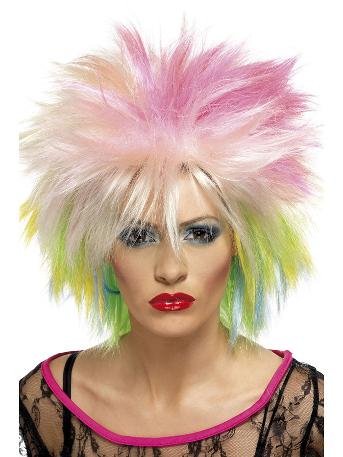 80s Attitude Punk Disco Wig