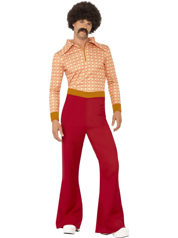 1970s 1960s Authentic Guy Hippy Hippie Dance Disco Woodstock Retro Costume