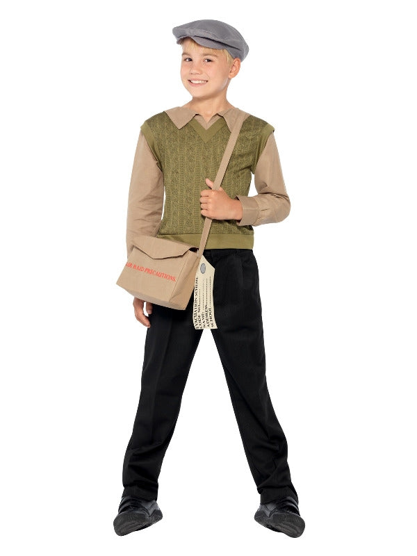Evacuee Boy Kit Costume