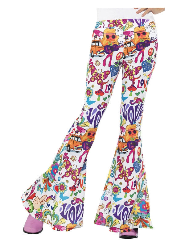 Ladies 60s 70s Go Go Retro Hippie Disco Costume