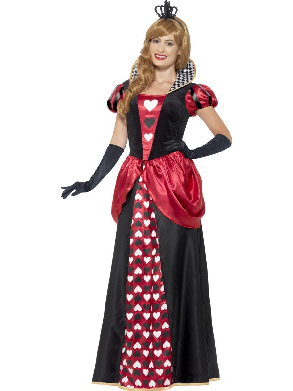 Adult Royal Red Queen of Hearts Alice Book Week Storybook Costume