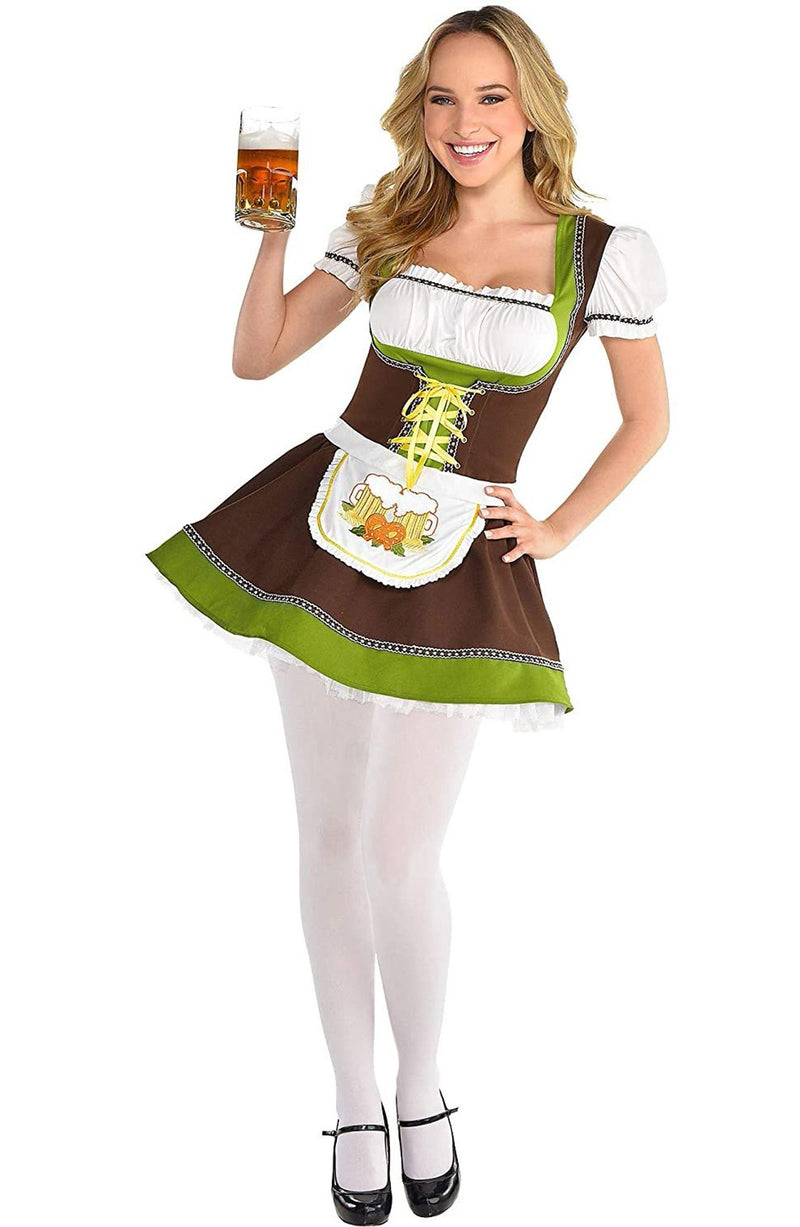 Ladies Oktoberfest Beer Maid Heidi Costume