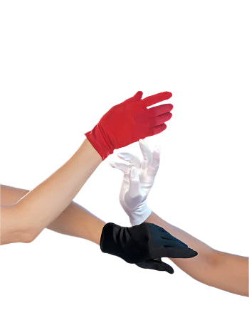 Satin Lycra Gloves