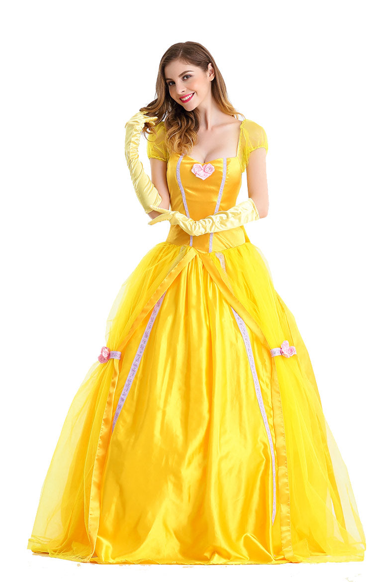 Disney Princess Belle Sleeping Beauty and the Beast Fancy Dress Costum ...