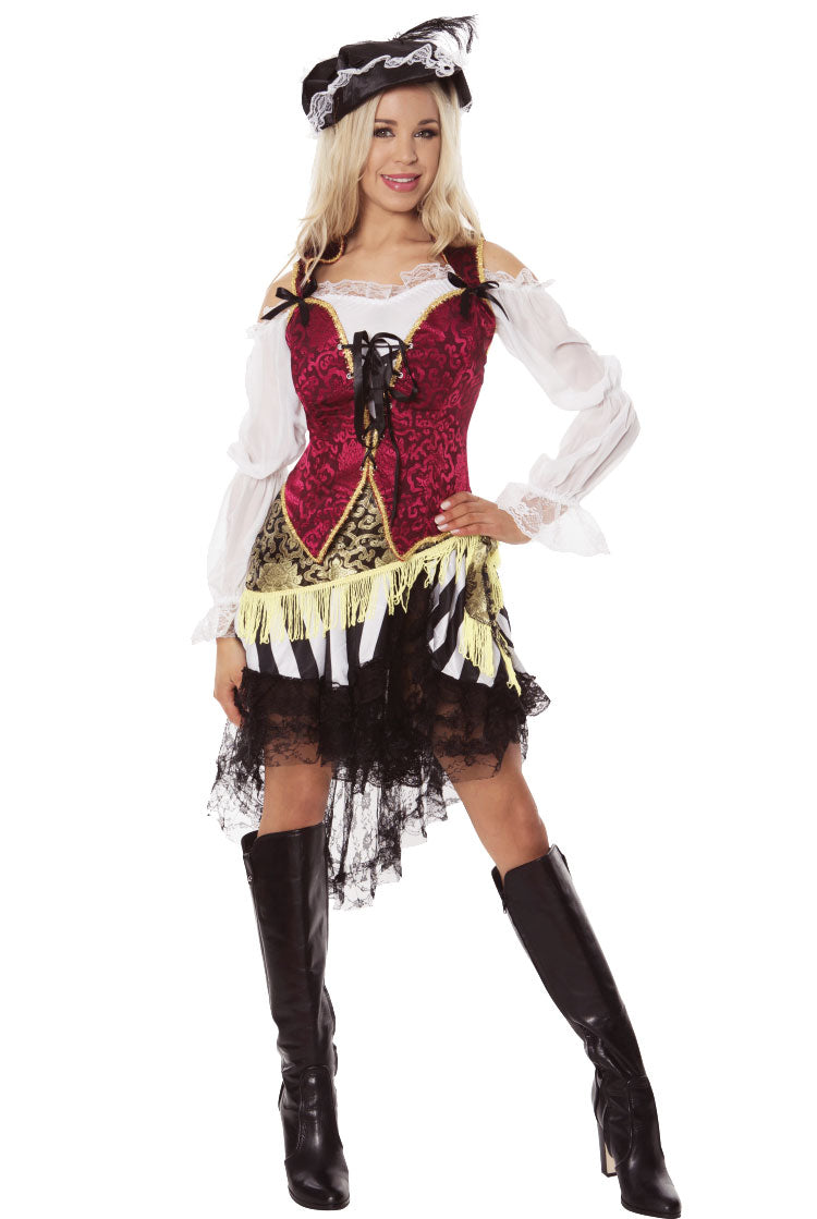 Ladies Caribbean Pirate Costume