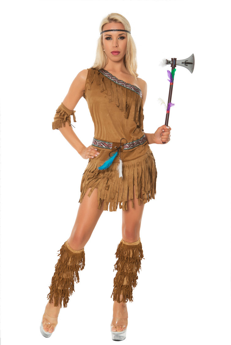 Ladies Indian Princess Wild West Costume