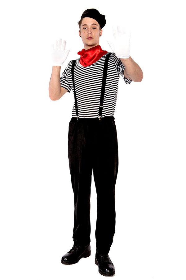 Mens Mesmerizing Mime Costume
