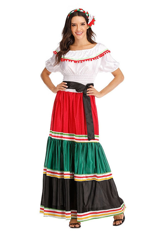 Ladies Mexico Spanish Costume