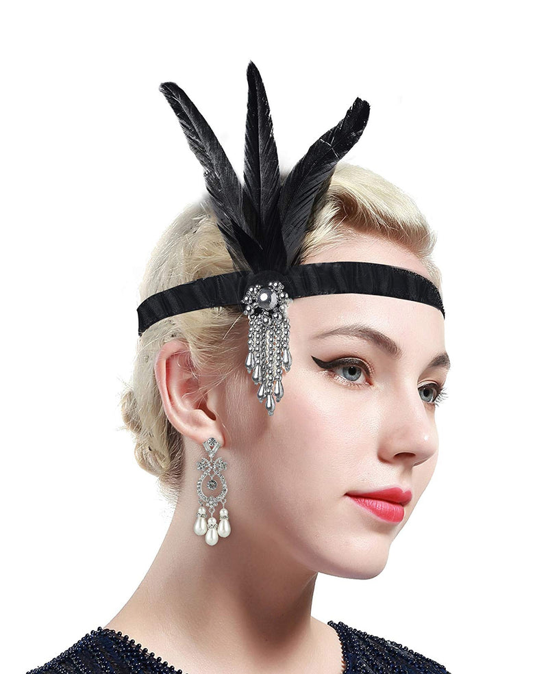 20s Great Gatsby Flapper Headpiece
