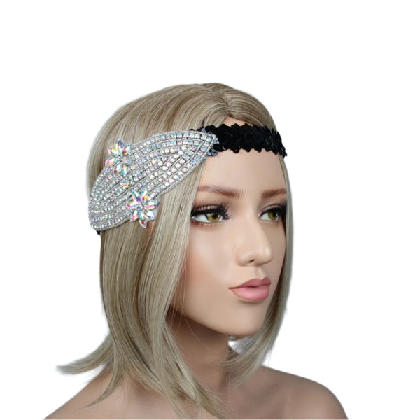 Ladies 20s The Great Gatsby Flapper Headpiece