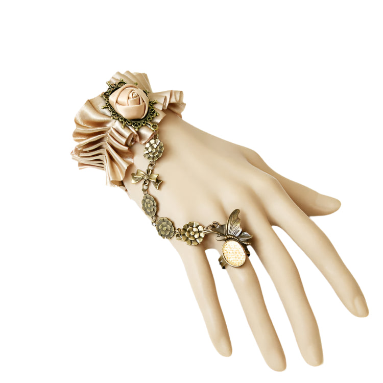 Dracula Gothic Queen Bracelet Ring Set
