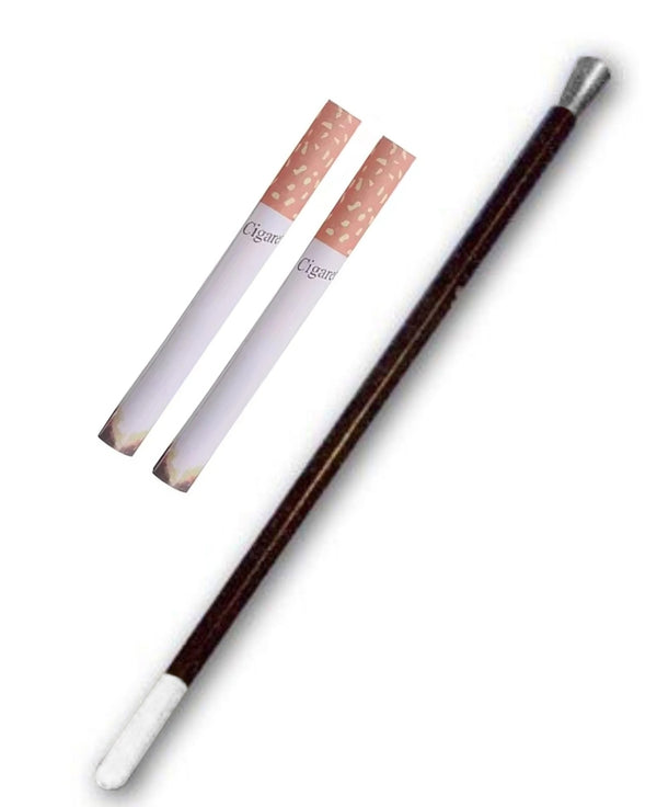 Long Cigarette Holder + Fake Cigarette