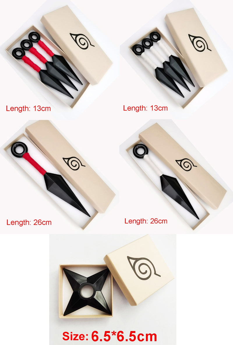 Naruto Kakashi Plastic Ninja Kunai Weapon